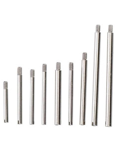 Kit de Pines de Correa de Reloj Naroote - 10 Tamaños de Metal