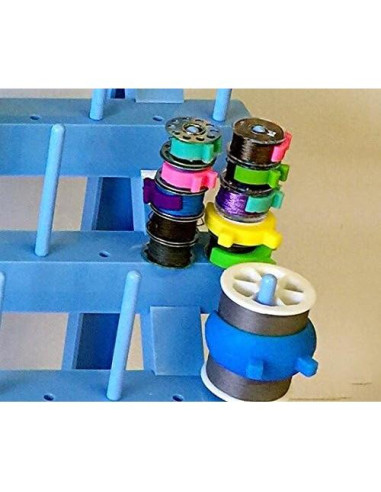 Conjunto de 12 Sujetadores de Bobinas PeavyTailor - Clips Organizador de Hilo