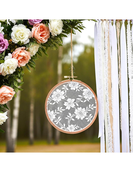 Conjunto de 3 Aros de Bordado de Madera Caydo 4-6 Pulgadas