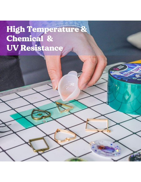 Cinta de Resina LET'S RESIN 5.08 cm x 32.92 m Alta Temperatura