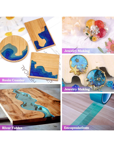 Cinta de Resina LET'S RESIN 5.08 cm x 32.92 m Alta Temperatura