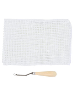 Kit de Gancho de Cerrojo Fayelume 50x50cm con Tela de Malla