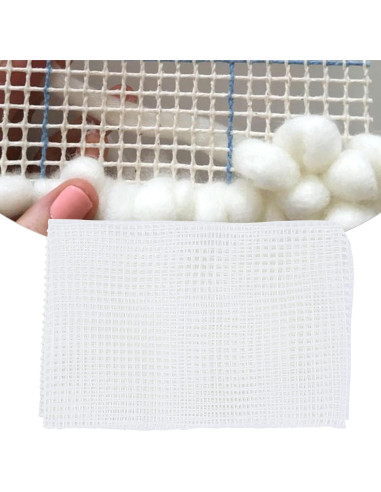 Kit de Gancho de Cerrojo Fayelume 50x50cm con Tela de Malla