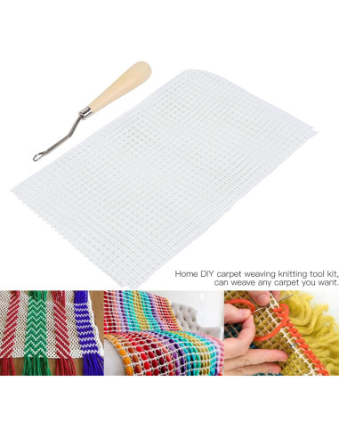 Kit de Gancho de Cerrojo Fayelume 50x50cm con Tela de Malla