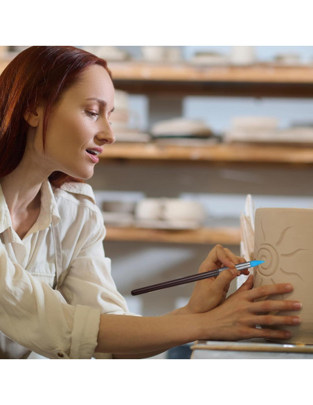 15 Herramientas de Escultura de Arcilla de Silicona FdcZeyxior