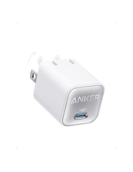 Cargador Anker 511 Nano 30W USB C Rápido para iPhone y iPad