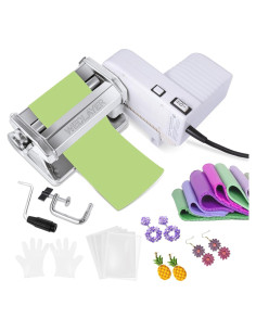 Máquina de Prensa de Arcilla Eléctrica WECLAYER QM-1 7 Grosor