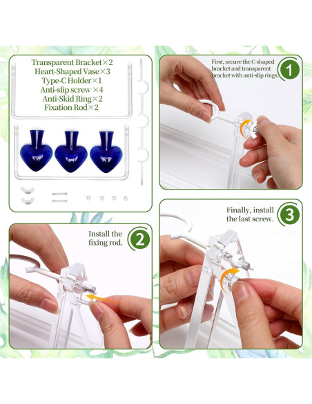 Estación de Propagación de Plantas Clear Plant 28x10x14cm