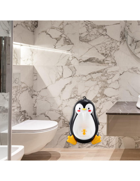 Orinal Entrenador de Orina Beavorty Negro para Niños