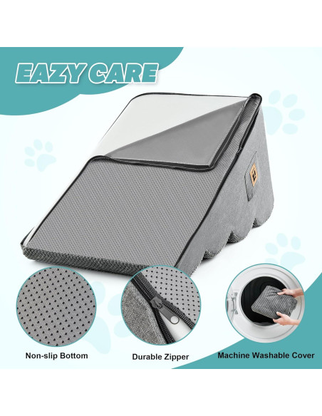 Escalera para Perros IFNOW 4 Pasos 40 cm Antideslizante Gris