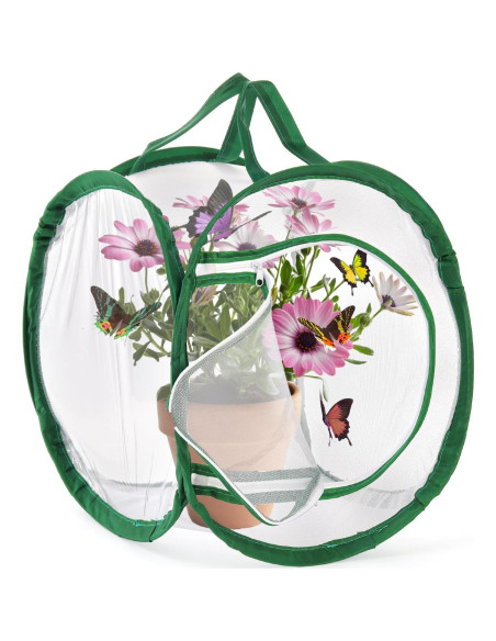 Jaulas para Insectos ZENFUN 2 Piezas 30x30x30 cm Plegables