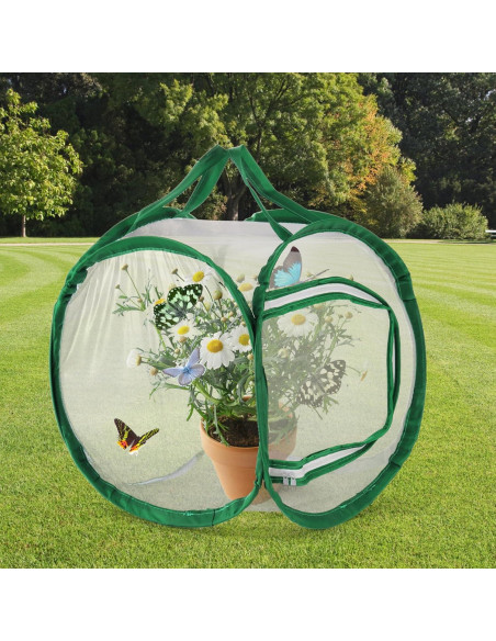 Jaulas para Insectos ZENFUN 2 Piezas 30x30x30 cm Plegables