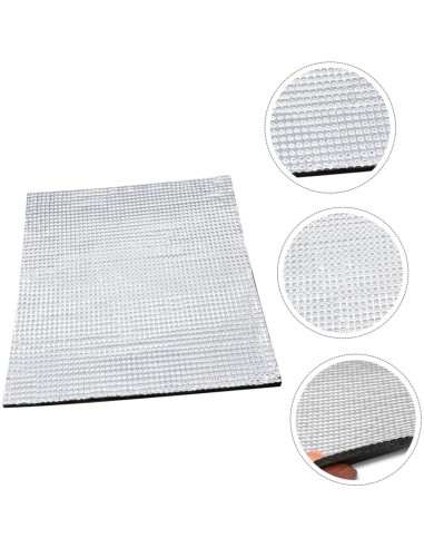 Almohadilla Térmica para Mascotas BESPORTBLE 43x29cm Plata