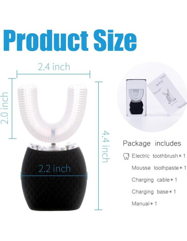 Cepillo de dientes ultrasónico automático Ruian 30s carga inalámbrica