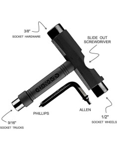 Herramienta de Skateboard Kata Skateboarding + Prensa de Rodamientos 2