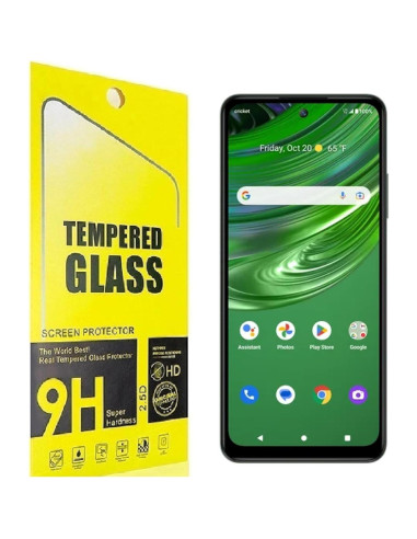 Funda de Cartera PT para Cricket Outlast U680AC + Vidrio Templado