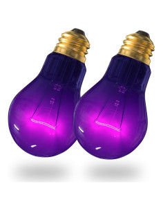 Bombillas de Calor Nocturna 100W Lustaled para Reptiles - 2 Paquete