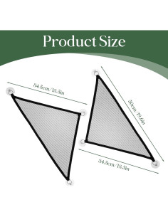 Hamaca para Reptiles Styquenzer - 2 Pcs Malla Transpirable 33x48cm 2