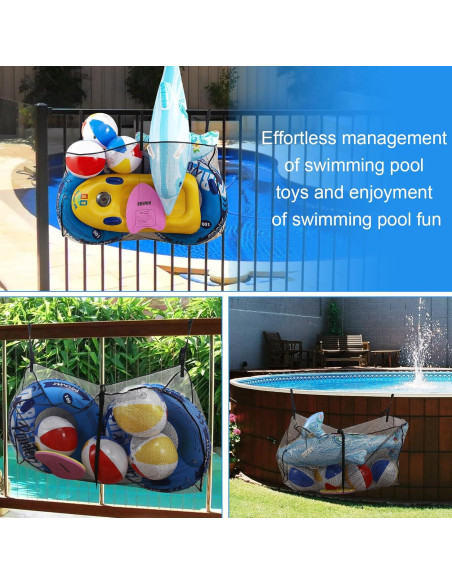 Bolsa de Almacenamiento de Flotadores MKYSZLT 145x85 cm Negra