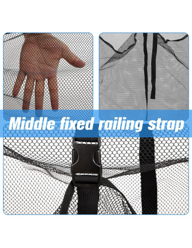 Bolsa de Almacenamiento de Flotadores MKYSZLT 145x85 cm Negra