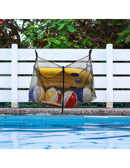 Bolsa de Almacenamiento de Flotadores MKYSZLT 145x85 cm Negra