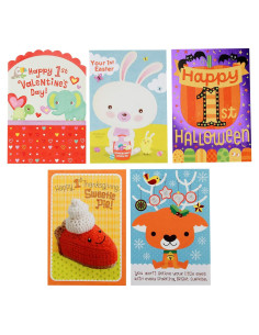 Conjunto de Tarjetas de Felicitación Hallmark para Bebé - 5 Festividades