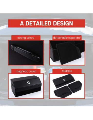 Organizador de Maletero OLG 50L Plegable Impermeable SUV