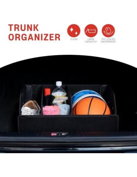 Organizador de Maletero OLG 50L Plegable Impermeable SUV