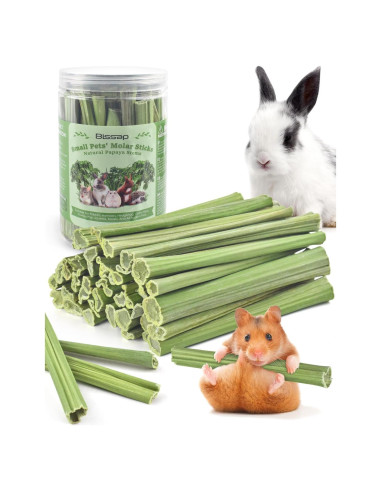 Bissap Palitos Masticables de Conejo 50 PCS - Snack Orgánico Natural