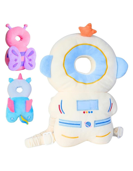 Mochila Protector de Cabeza Bebé Astronauta 0-3 Años