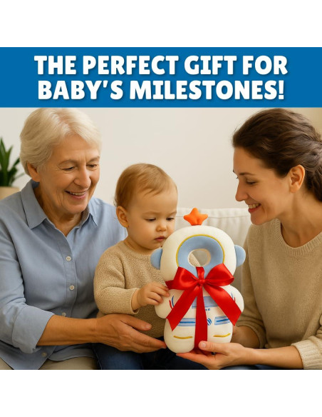 Mochila Protector de Cabeza Bebé Astronauta 0-3 Años