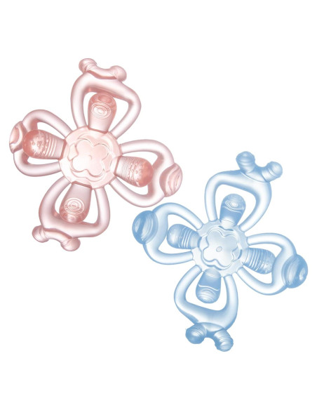 Mordedores de Silicona PandaEar para Bebés - 2 Pack Alivio Dentición