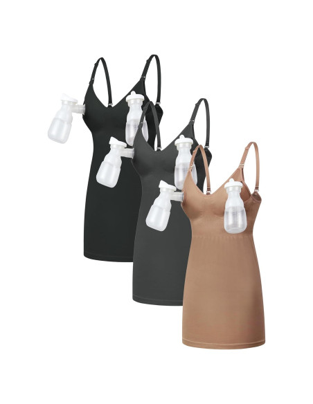 Sujetador de Lactancia GXXGE Manos Libres Ajustable Multicolor