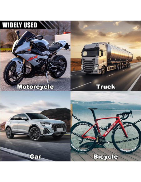 4 Tapones de Válvula de Neumático BDZMC Aluminio Negro