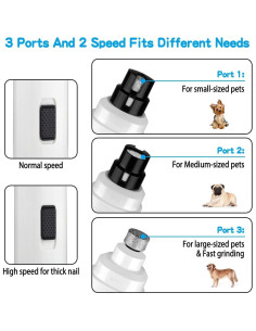 Cortador de Uñas Silent Groom Pro para Perros y Gatos - Recargable 2