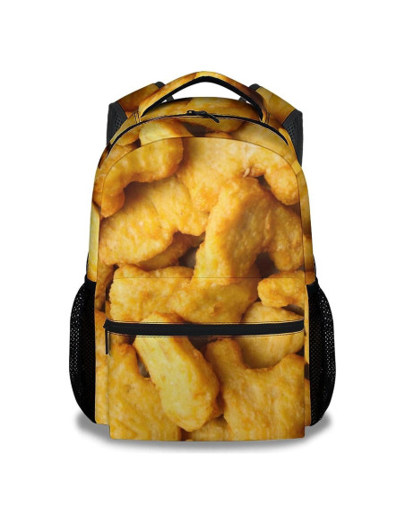 Mochila Escolar UNIKITTY Amarilla 40.6x30.5x13.7 cm para Niños