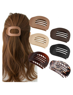 Pinzas para el cabello Duckbill Genérico - 6 piezas elegantes