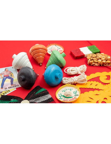 Trompos Giratorios ELIASM - Paquete de 5 - Punta de Acero