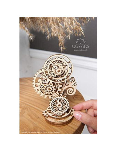 Rompecabezas 3D Reloj Steampunk Ugears - Madera Mecánica