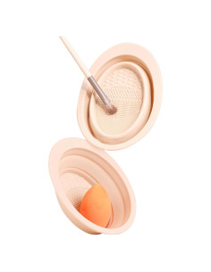 Cuenco Limpiador Plegable de Brochas MSQ - Silicona Premium