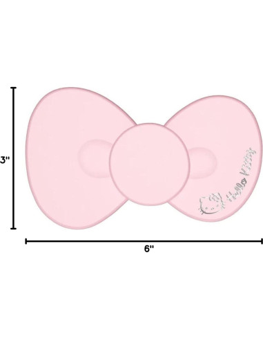 Espejo Compacto LED Hello Kitty Rosa Doble Cara con Lazo