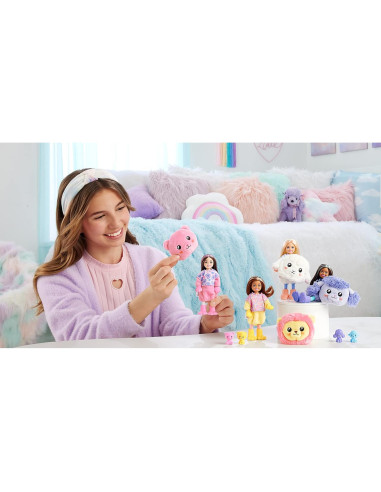Muñeca Chelsea Barbie Cutie Reveal con Accesorios y 6 Sorprisas
