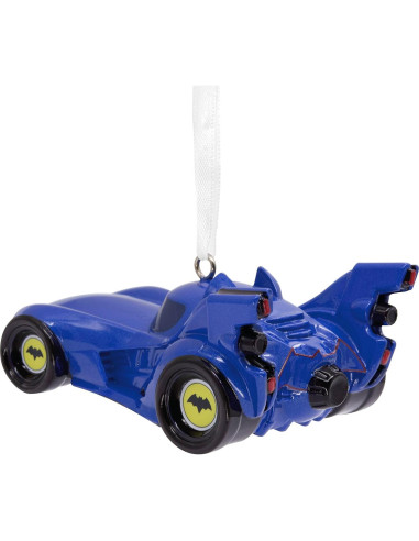Adorno Navideño Hallmark Batimóvil DC Batwheels 7.62x5.08 cm