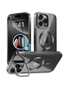 Funda Magnética GolbinBox para iPhone 16 Pro 6.3" Negra