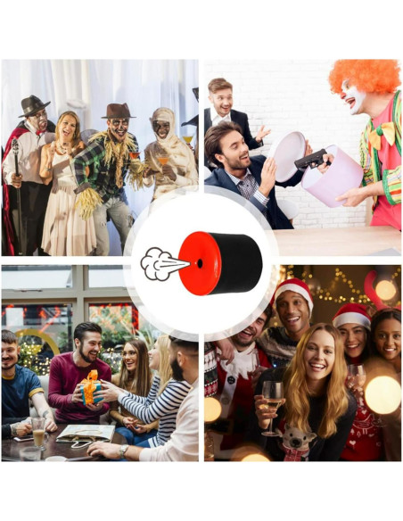 2 Piezas Máquina de Pedos Pooter Pajojoqa Juguete Broma