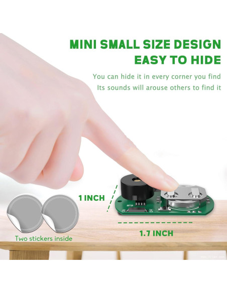 Paquete de 3 Hacedores de Ruido Ocultos Acessorz - Broma Práctica