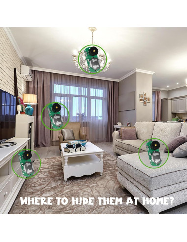 Paquete de 3 Hacedores de Ruido Ocultos Acessorz - Broma Práctica