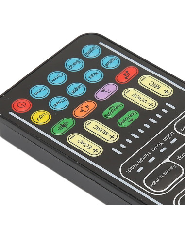 Cambiador de Voz Portátil Dpofirs con 8 Efectos de Sonido