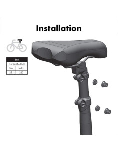 Bloqueo de Rueda y Tija de Asiento Pinhead M9 M10 2