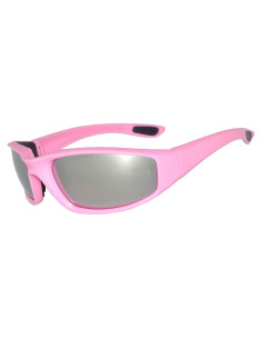 Gafas de moto para mujeres Rosa con Lente Espejo y UV 400